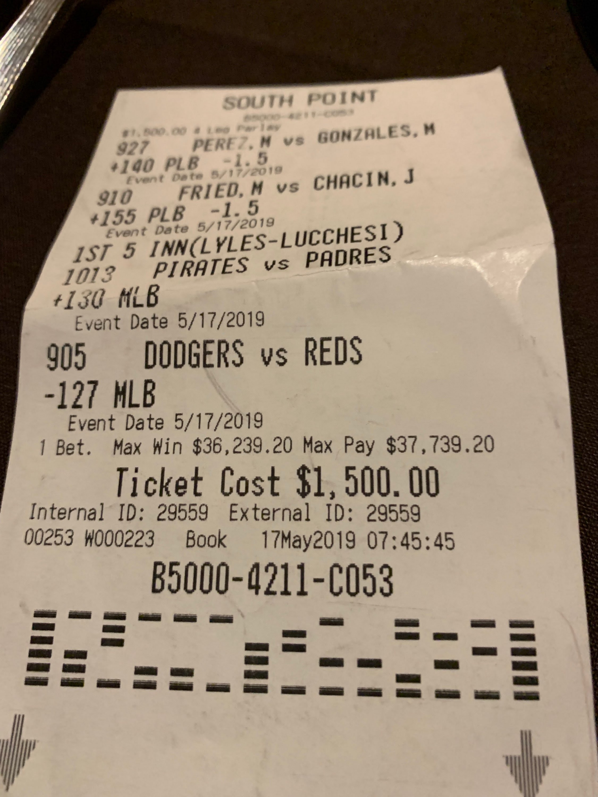Someone asked me a stupid question about people buying sports picks.