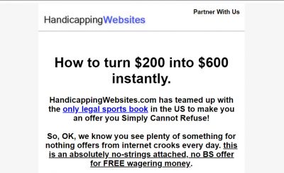 email marketing sports betting leads
